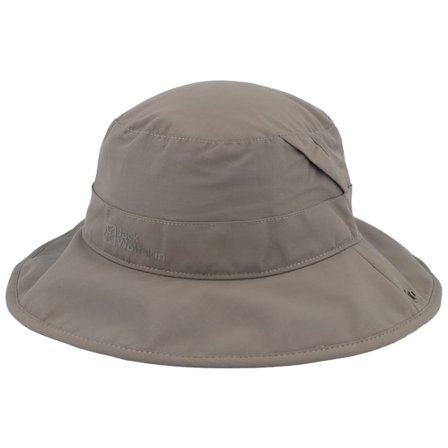 Jack Wolfskin - Marrone bucket Cappello - Mesh Hat Cold Coffee Bucket @ Hatstore