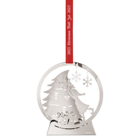 Georg jensen Georg Jensen CC 2025 Julprydnad Snökula Palladium | Inredning > Juldekorationer > Juldekoration | Bagaren och Kocken