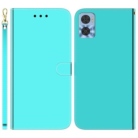 Mirror Motorola Moto E22i / Motorola Moto E22 fodral - Grön