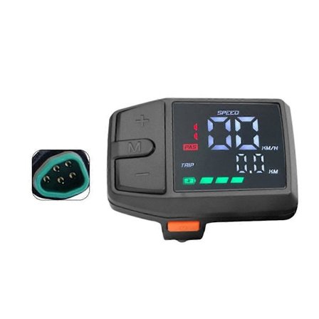 /EA/DZ41 E-sykkel LCD-skjerm Farge LCD-instrumentpanel for Bafang sentermotor