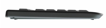 Cherry KW 300 - tastatur - lite støy, full størrelse - QWERTZ - Tysk - svart Inn-enhet