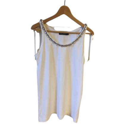 Dolce & Gabbana Pre-owned, Pre-owned Top Wit, Dames, Maat:S,Katoen