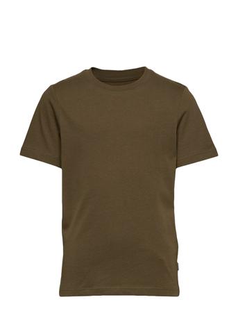 Jjeorganic Basic Tee Ss O-Neck Jr T-shirts Short-sleeved Vihreä Jack & J S