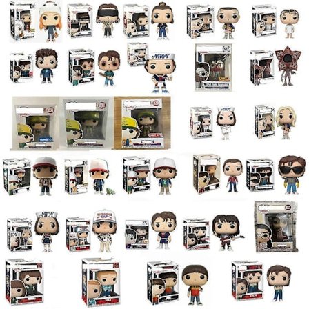 Stranger Things Wheeler Hunter Vinylfigur Eleven, Samleobjekt TV-karaktermodell Leketøysgave til fans