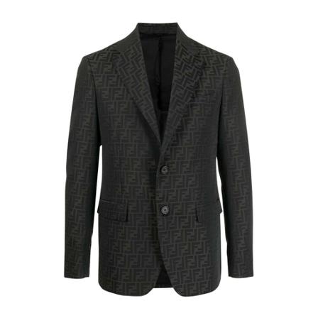 Fendi Fendi FF Blazer Sort, Herre