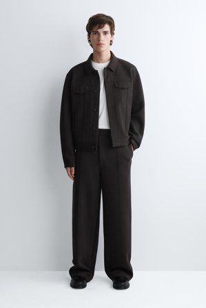 COS Hose Aus Scuba Mit Geradem Bein in Braun - Männer