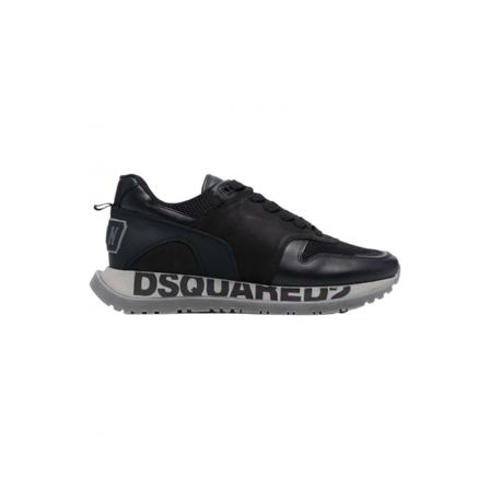 Dsquared2, Shoes Zwart, Heren, Maat:42 EU
