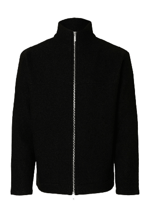 Selected Homme SLHNEALY Stickad kofta Tröjor Herr Svart L