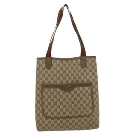 Gucci Vintage Pre-owned Leather totes inbo, Dame Vintage Tasker, Størrelse: ONE Size
