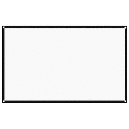 Anti-rynke projektorlærred bærbar projektorlærred teatertilbehør