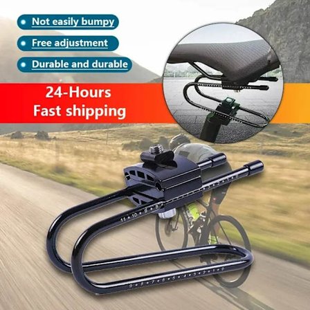 Cykelsadel Fjädringsanordning för mountainbike, Road Bike, Legering fjäder stål stötdämpare, Bekväm cykel reservdelar