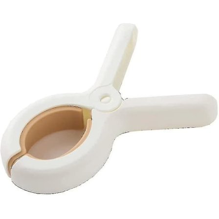 6 stk. kraftige klemmer, vindafvisende klemmer i plast, faste, stærke tørreklemmer