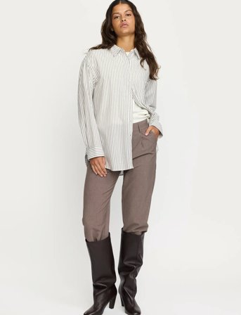 Soft Rebels Srveronica Striped Shirt - Black - XS