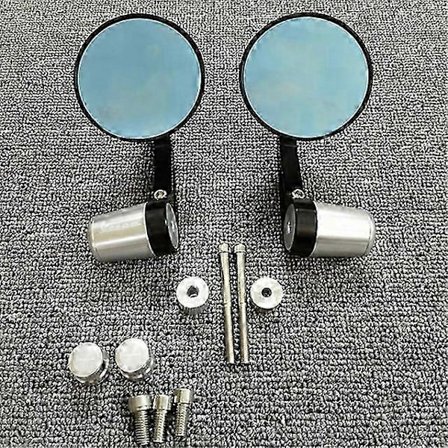 Moottoripyörän CNC pyöreä ohjaustangon pääty taustapeilit tasapainoliukukahvan tulppa Vespa GTS Sprint Primavera 150 300 125 250