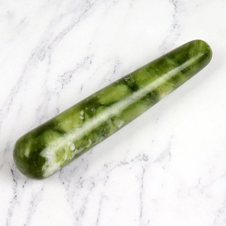 Massasjestav Naturlig Rose Quartz Ansikt Kropp Øye Krystall Mineralstein Massasjeapparat Helse Hudpleie Gua Sha Detox Løftende Yoni Tryllestav