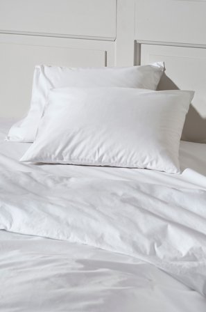 Jotex - Putetrekk 2-pakning 50x60 Cm Økologisk Hvit - ZACK - Kjøp Putevar hos Jotex