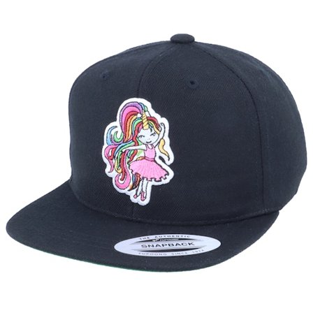 Unicorns - Black - snapback - Cap - Kids Unicorn Ballerina Black Snapback - Hatstore