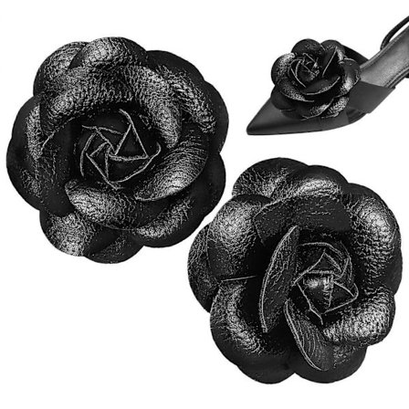 2 stk. blomstersko-klips for kvinner, støvelsmykker, skopynt, brudesko-klips, skodekorasjonsklips for høye hæler, sandaler og støvler