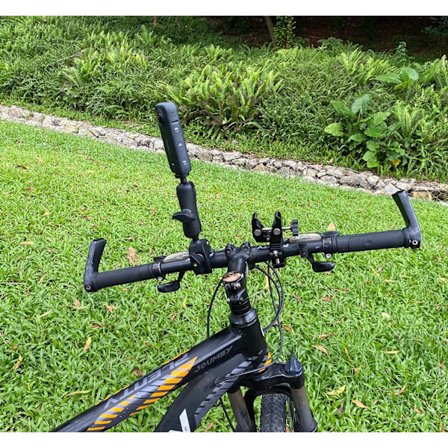 Motorcykel Styrholder til Insta360 One X3/X2/One RS, GoPro Hero 12/11/10/9/8/7