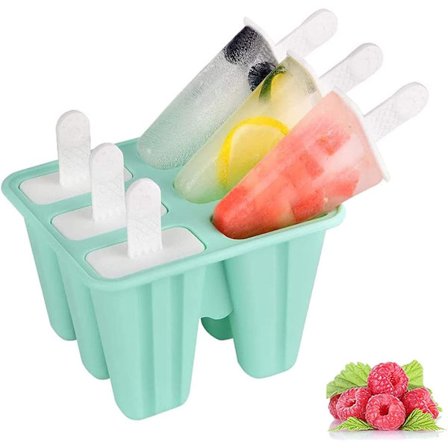 Återanvändbara silikonformar för glass, silikonformar för glass, glassformar