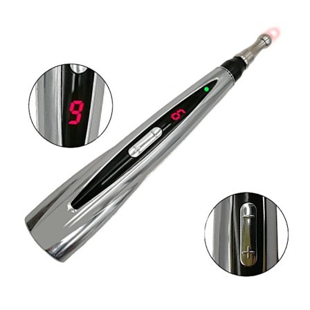 Elektronisk pulsmassage akupunkturpenna Cirkulerande energi automatisk akupunkturpunkt hitta massagepenna