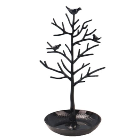 Kreativt treformet øredobber smykkevisningsstativ halskjede ornament oppbevaring