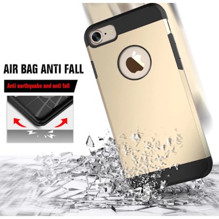 Händig Robust Hybrid Armor Skal till iPhone 7 från FLOVEME