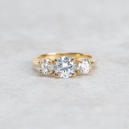 Förlovningsring Magnolia, 18K Rödguld - Förlovning- och vigselringar