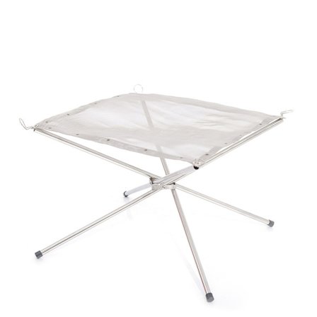 Udendørs Camping Brænde Stativ Grill Stativ, Foldbar Brændeholder