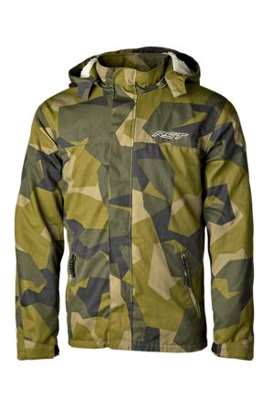 Motorradhoodie RST Loadout Full Zip Grün XL