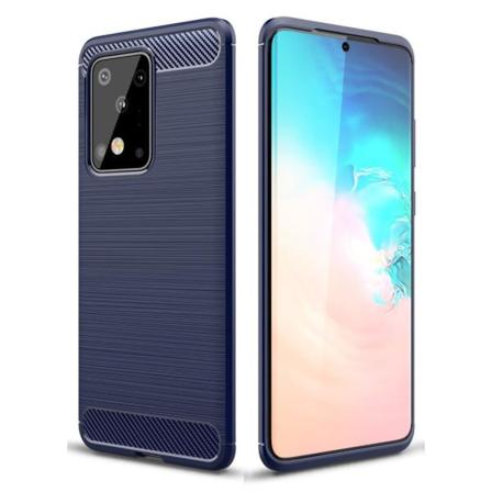 Carbon Flex kuoret - Samsung Galaxy S20 Ultra - Sininen Blue
