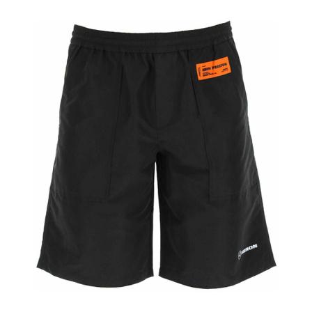 Heron Preston, Ex Ray Trackshort Zwart, Heren, Maat:L