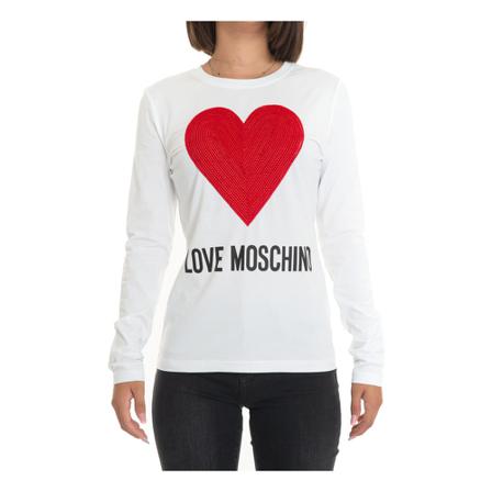 Love Moschino a00 , Wit , Dames , Maat: XS