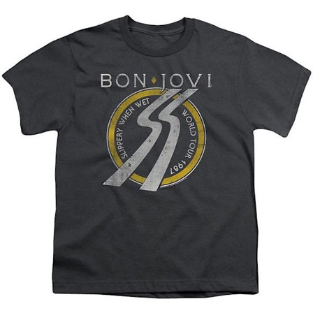 Bon Jovi Slippery When Wet World Tour Youth T-shirt