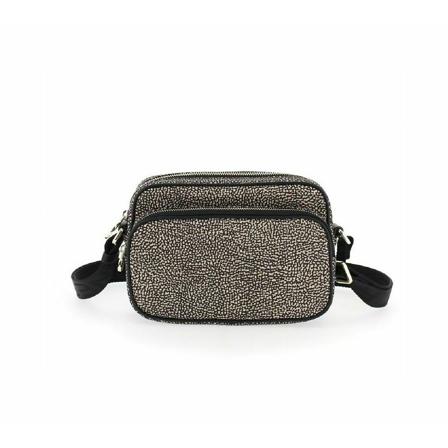 Borbonese, Cross Body Bags Czarny, Kobieta, Rozmiar: ONE Size