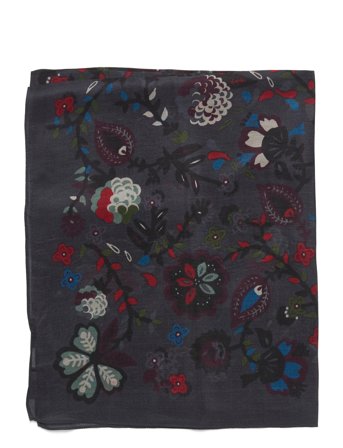 Bromflora Tabby Sia Scarf Grey Becksöndergaard