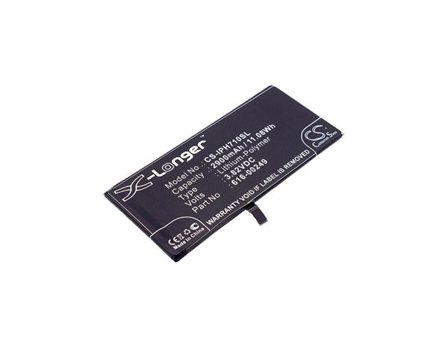 Batteri for SmartPhone, Mobil for Apple iPhone 7 Plus, A1661, A1784 og andre.