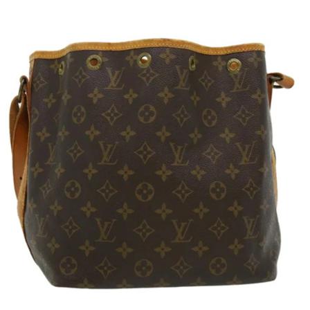 Louis Vuitton Vintage, Pre-owned Canvas louis-vuitton-bags Bruin, Dames, Maat:ONE Size,leer