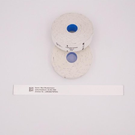 Brother PATIENT WRISTBANDS ADULT WHITE 11IN 200 PER ROLL (5 ROLL MINIMU SUPL