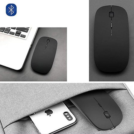 Rechargeable Bluetooth Wireless Mouse For Macbook/macbook Air/pro/ipad