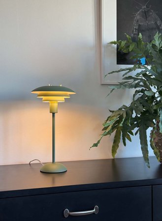 Epsilon bordlampe H37 - grønn