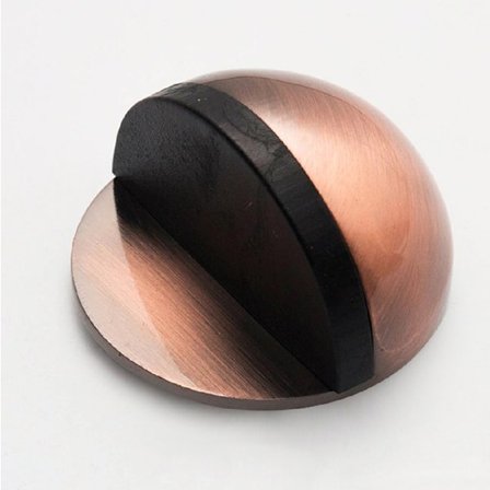 4 oventimen pysäytintä, itseliimautuva lattia (punainen pronssi)