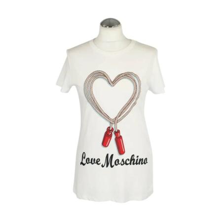 Moschino Pre-Owned Pre-owned toppe Hvid, Dame