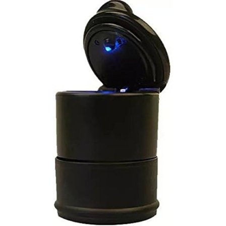 Kreativ LED bilaskebæger interiør tilbehør med bærbar lys