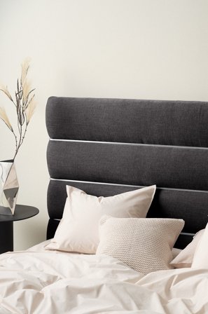 Jotex - Sengegavl 180 Cm Svart - KLIPPHOLMEN - Kjøp Sengegavler hos Jotex