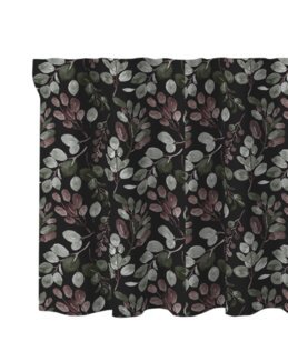 Yhdistelmänauhakappa lehtikuviolla Colin Musta