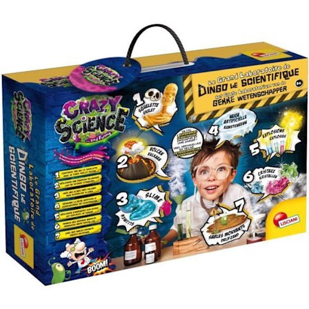 Hullu tiede - tieteellinen peli - Dingo tiedemies - 7 kokeellista sarjaa - LISCIANI