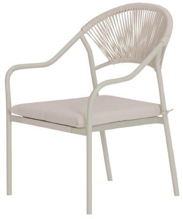 Venture Home Paros Matstol beige, Utemöbler