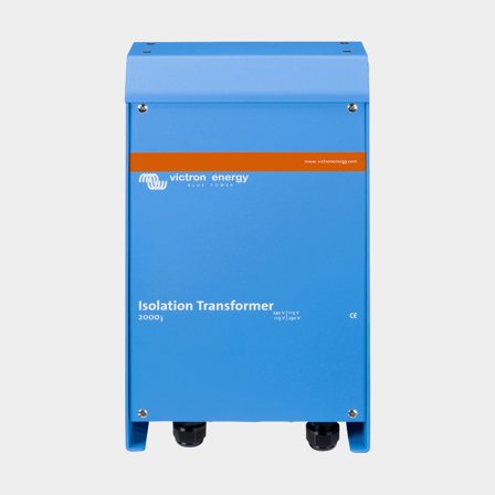 Isolatietransformator Victron 2000, 115 / 230V, 2000 W, met ingangzekering, met softstart