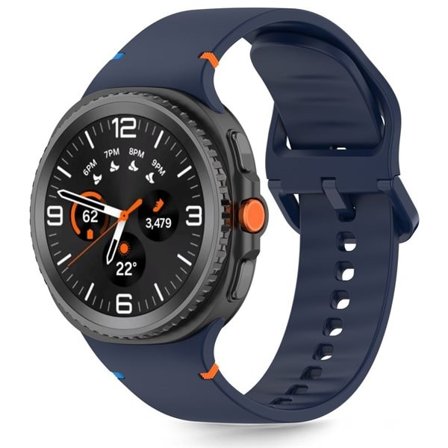 Tech-Protect silikonerem til Samsung Galaxy Watch 40/44/46 mm - marineblå